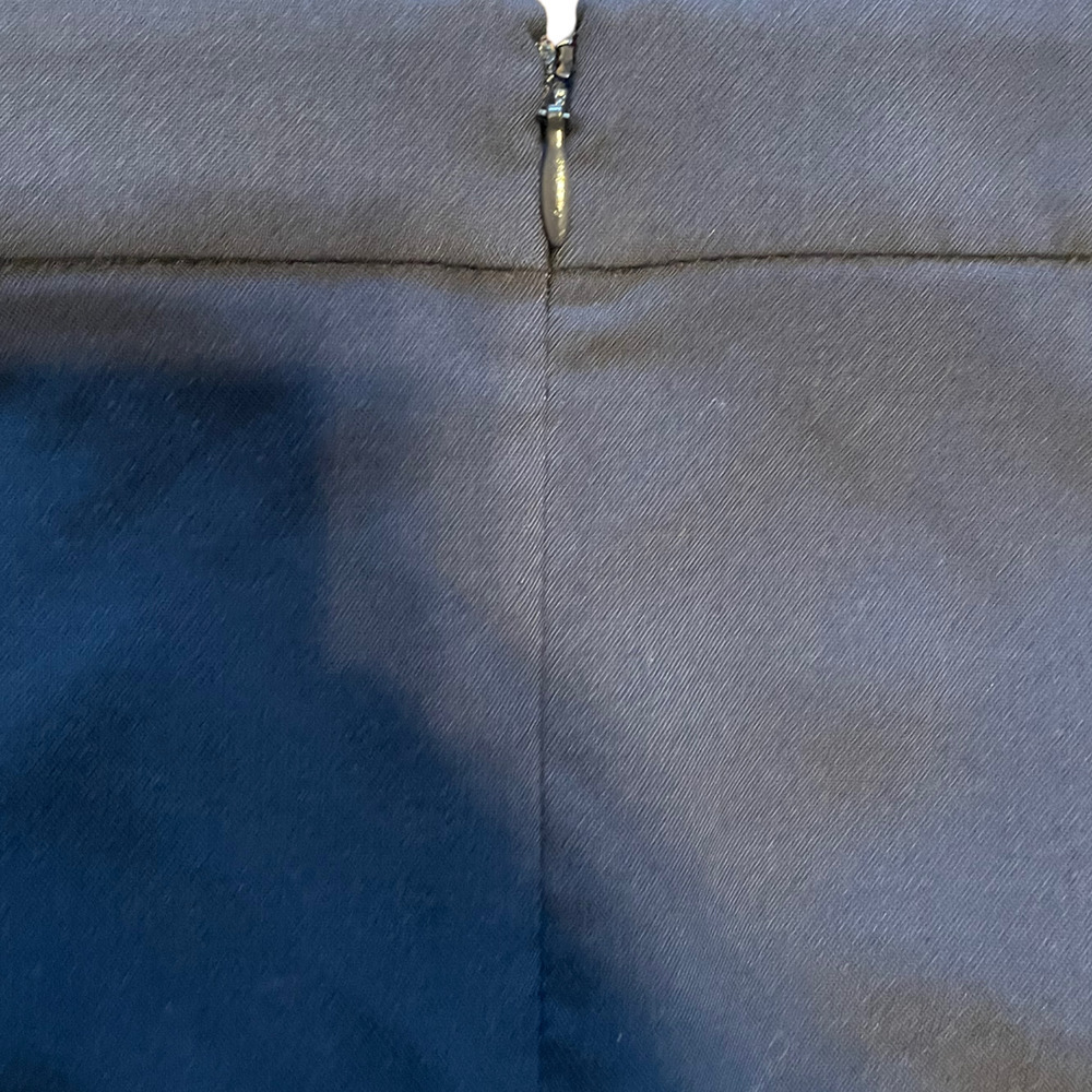 Eloquii Navy Blue Pencil Skirt Size 22 - Picture 4 of 7